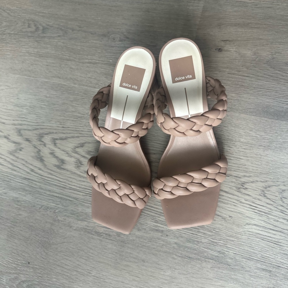 Dolce Vita Women's Brown Braided Sandals